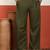Viscos rayon olive green pathani kurta and pyjamas