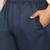 Viscos rayon navy blue pathani kurta and pyjamas