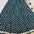 TEAL-BLUE BANARASI viscose LEHENGA CHOLI WITH DUPATTA