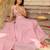 Pink  Umbrella Cut Lehenga Choli for Wedding Functions For Women's