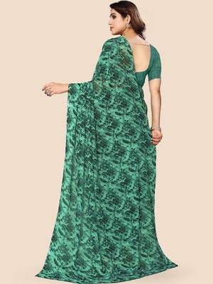 Leheriya pure georgette bandhani saree 2