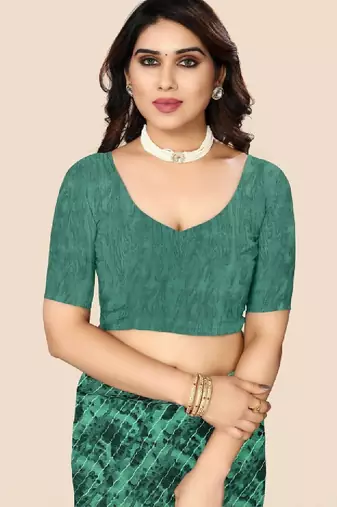Leheriya pure georgette bandhani saree