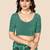Leheriya pure georgette bandhani saree
