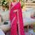 Bandhani embroidered pure georgette bandhani saree