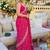 Bandhani embroidered pure georgette bandhani saree