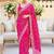 Bandhani embroidered pure georgette bandhani saree
