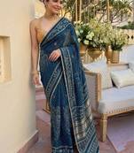 Bandhani satin bandhani saree