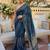 Bandhani satin bandhani saree
