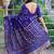 Bandhani zari handloom bandhani saree