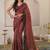 Bandhani pure linen bandhani saree
