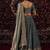 Blue Fandy Silk Zari Embroidered Sequins Lehenga Women's Wedding Wear