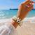 Handmade Cowrie Shell Bracelet, Beach Shell Bracelet for Women, Boho Coastal Jewelry