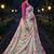 Pure georgette bandhani saree