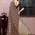 Floral poly georgette bandhani saree