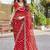 Leheriya zari poly georgette leheriya saree