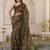 Bandhani pure linen bandhani saree