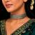 Oxidized Silver Plated Choker Necklace • Handcrafted Chitai Work Floral Vine Hasli Choker