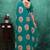 Floral poly georgette bandhani saree