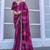 Poly georgette bandhani saree