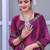 Poly georgette bandhani saree