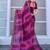 Poly georgette bandhani saree