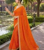 Leheriya pure chiffon leheriya saree
