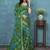 Bandhani poly georgette bandhani saree