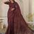 Bandhani pure linen bandhani saree