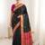 Ethnic motifs zari silk blend handloom bandhani saree