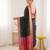 Ethnic motifs zari silk blend handloom bandhani saree