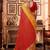 Woven design zari poly georgette designer bandhani saree