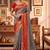 Bandhani zari poly georgette designer bandhani saree