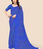 Bandhani pure georgette bandhani saree