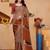Pure georgette bandhani saree