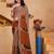 Pure georgette bandhani saree