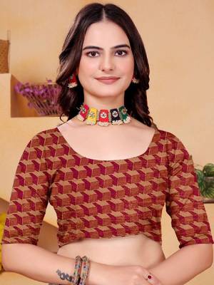 Pure georgette bandhani saree 4