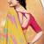 Bandhani poly georgette bandhani saree