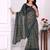 Bandhani poly georgette bandhani saree