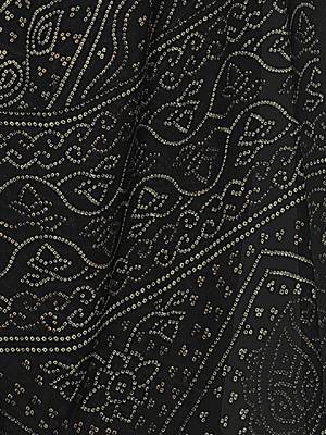 Bandhani pure georgette bandhani saree 4