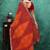 Bandhani embroidered poly georgette bandhani saree