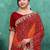 Bandhani embroidered poly georgette bandhani saree