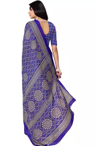 Bandhani pure georgette bandhani saree