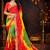 Bandhani poly georgette bandhani saree