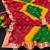 Bandhani poly georgette bandhani saree
