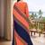 Pure georgette bandhani saree
