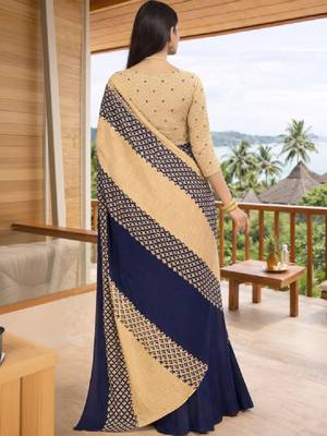 Pure georgette bandhani saree 2