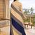 Pure georgette bandhani saree