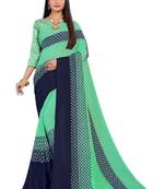 Pure georgette bandhani saree