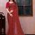 Floral poly georgette bandhani saree
