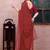 Floral poly georgette bandhani saree